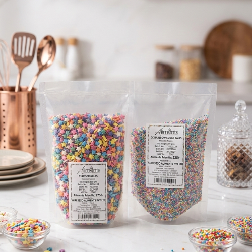 CC rainbow sugar balls